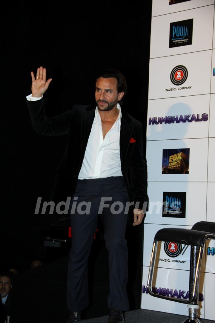 Saif Ali Khan arrives at the Press conference of Humshakals