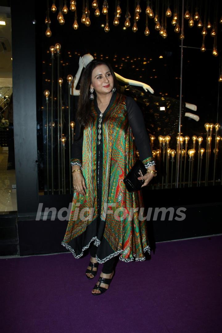 Poonam Dhillon was seen at the Launch of India's First Cinema-inspired fashion brand Diva'ni