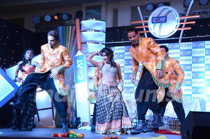 Chitrangda Singh performs at the CEAT Cricket Rating (CCR) International awards 2014