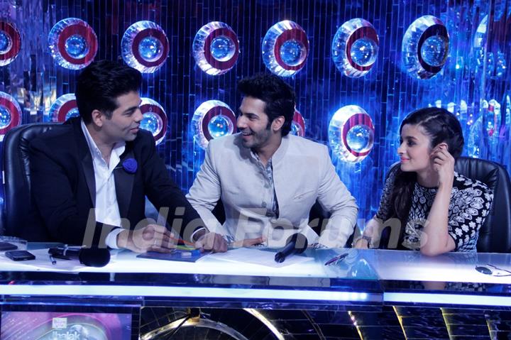 Promotion of Humpty Sharma Ki Dulhaniya on Jhalak Dikhla Jaa