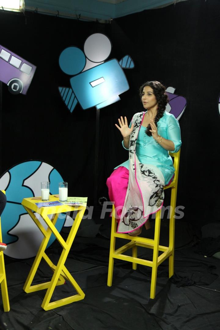 Vidya Balan on Captain Tiao for chat