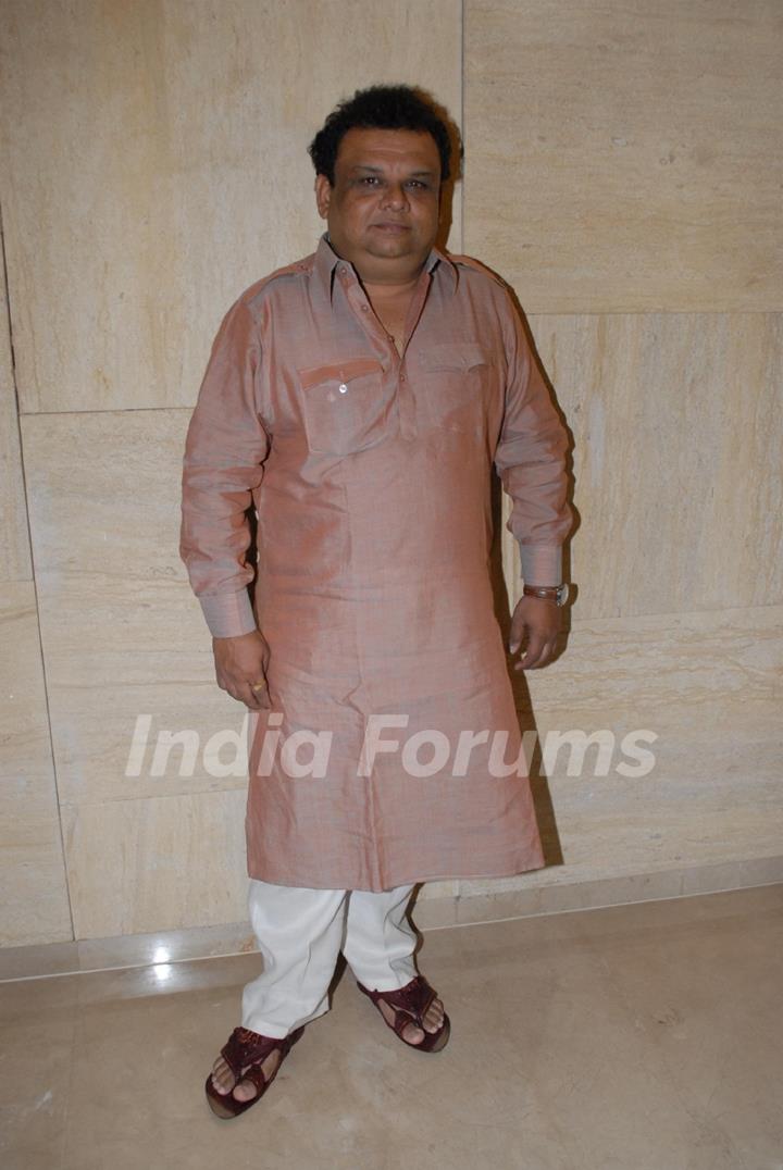 Atul Parchure was at the Music launch of Marathi Film Lai Bhari