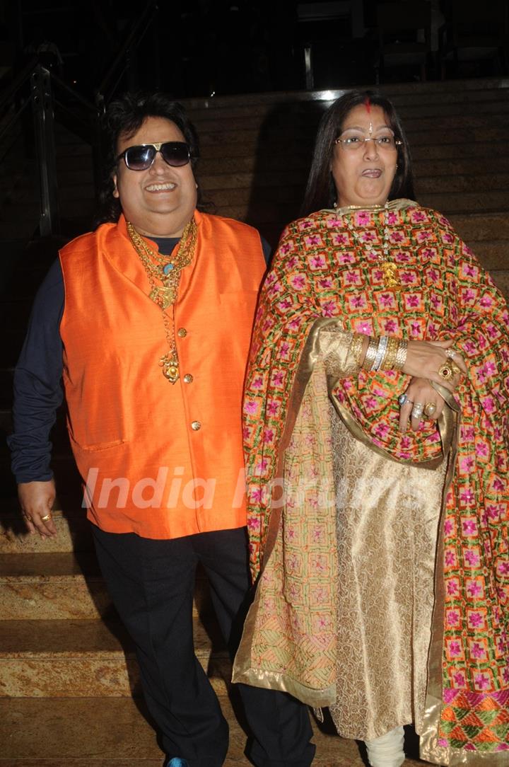 Bappi Lahiri at the Launch of Dilip Kumar's autobiography 'Substance and the Shadow'