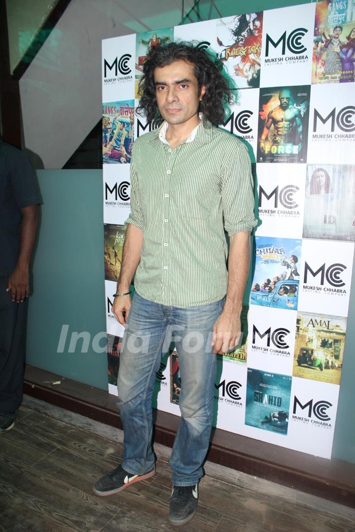 Imtiaz Ali at the Launch of Mukesh Chhabra casting studio