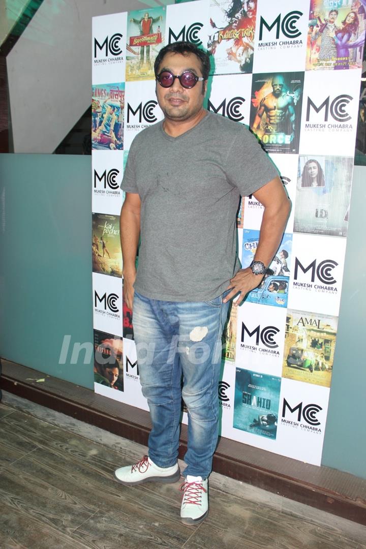 Anurag Kashyap was at the Launch of Mukesh Chhabra casting studio