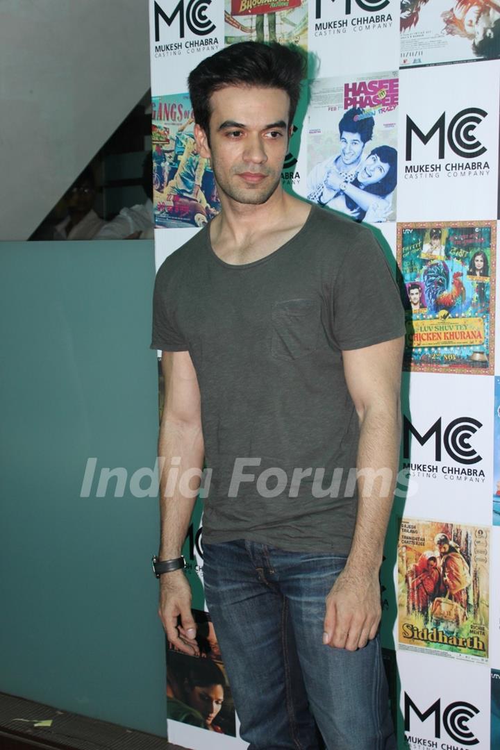 Punit Malhotra was at the Launch of Mukesh Chhabra casting studio