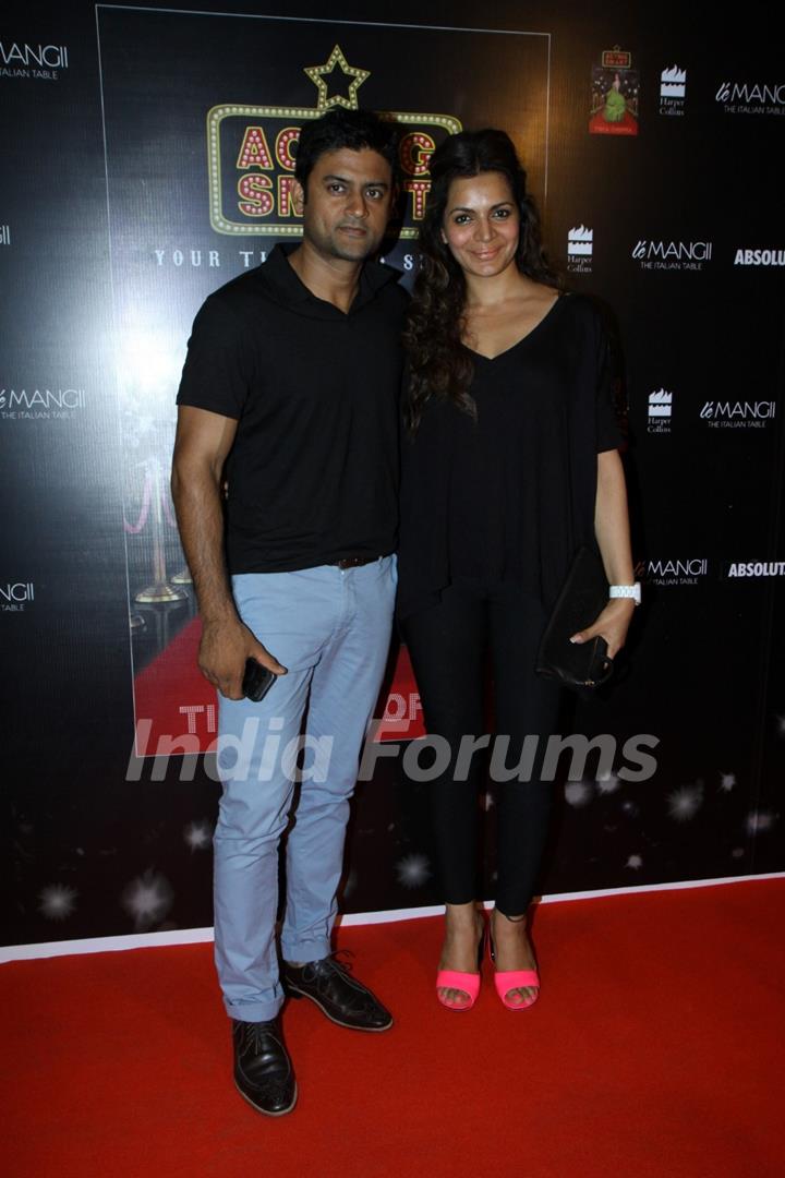 Manav Gohil and Shweta Kawatra at the Success of Tisca Chopra's book, Acting Smart