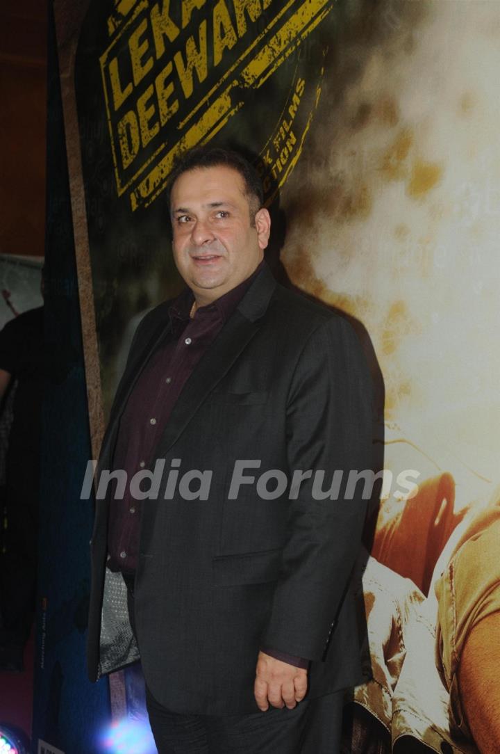 Rajiv Kapoor at the Music launch of 'Lekar Hum Deewana Dil'