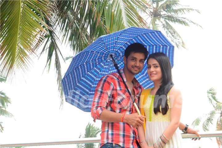 Shakti Arora and Radhika Madan at the  launch of  Meri Aashiqui Tum Se Hi