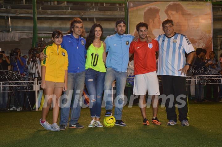 Armaan and Ranbir bond over football