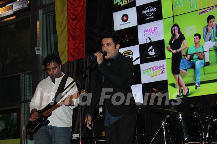 Vir Das performs at the Music Launch of Amit Sahni Ki List