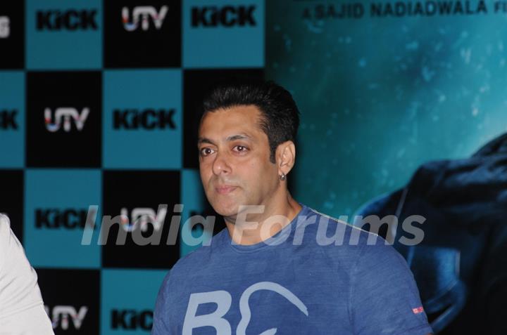 Salman Khan at the Song launch of 'Kick'