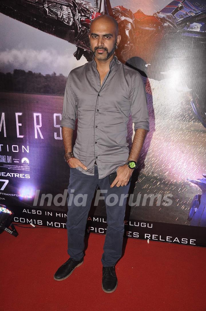 Raghu Ram at Transformers Age of Extinction Premiere