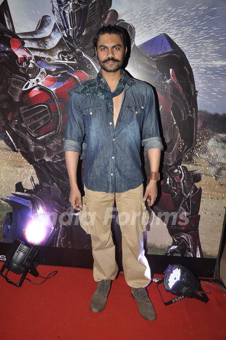 Gaurav Chopra at Transformers Age of Extinction Premiere