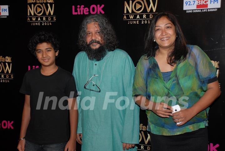 Amole and Partho Gupte at  Life OK Now Awards