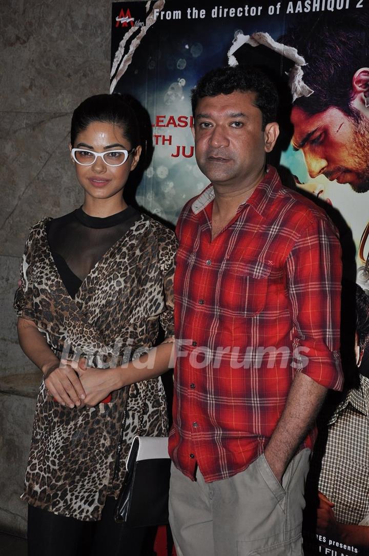 Ken Ghosh with his friend at Ek Villain's Special Screening