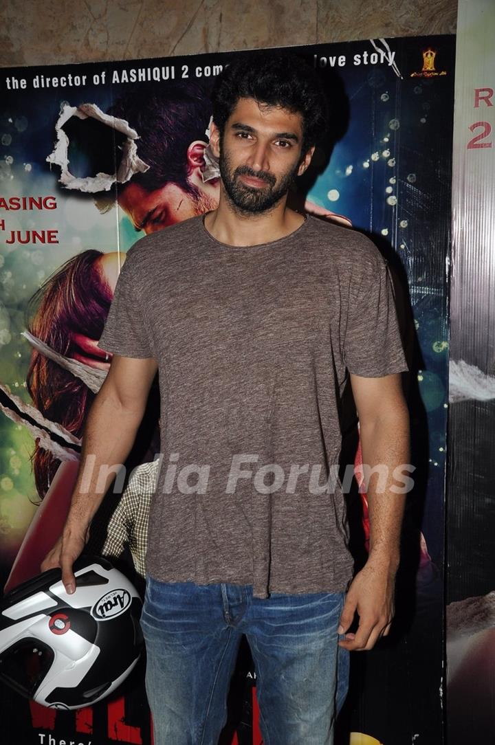 Aditya Roy Kapur at Ek Villain's Special Screening.