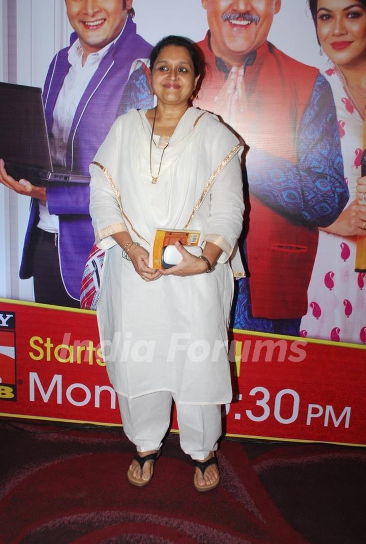 Supriya Pathak at tha launch of Sab TV's Tu Mera Agal Bagal Mein Hain