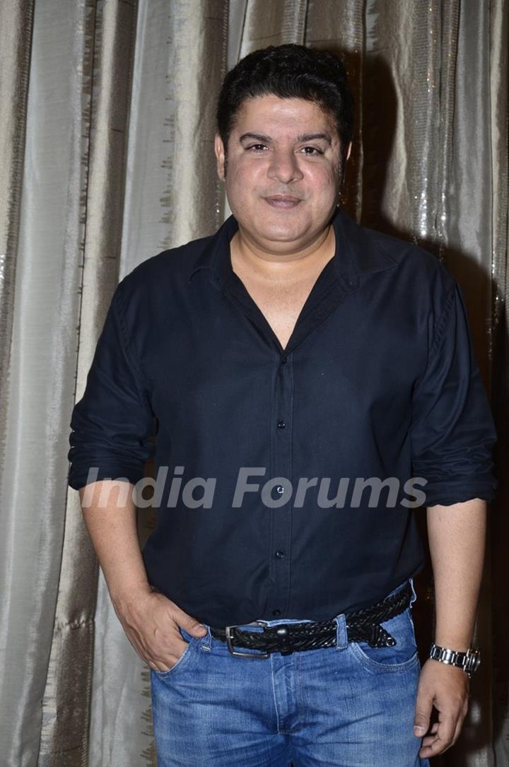 Sajid Khan looks happy at the Success Party of Humshakals