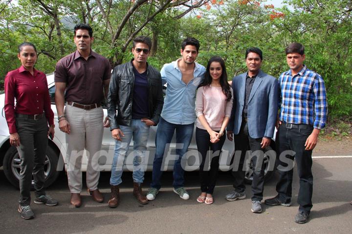 Promotion of Ek Villain on CID