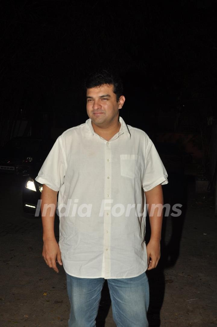 Siddharth Roy Kapoor at the Screening of Ek Villiian