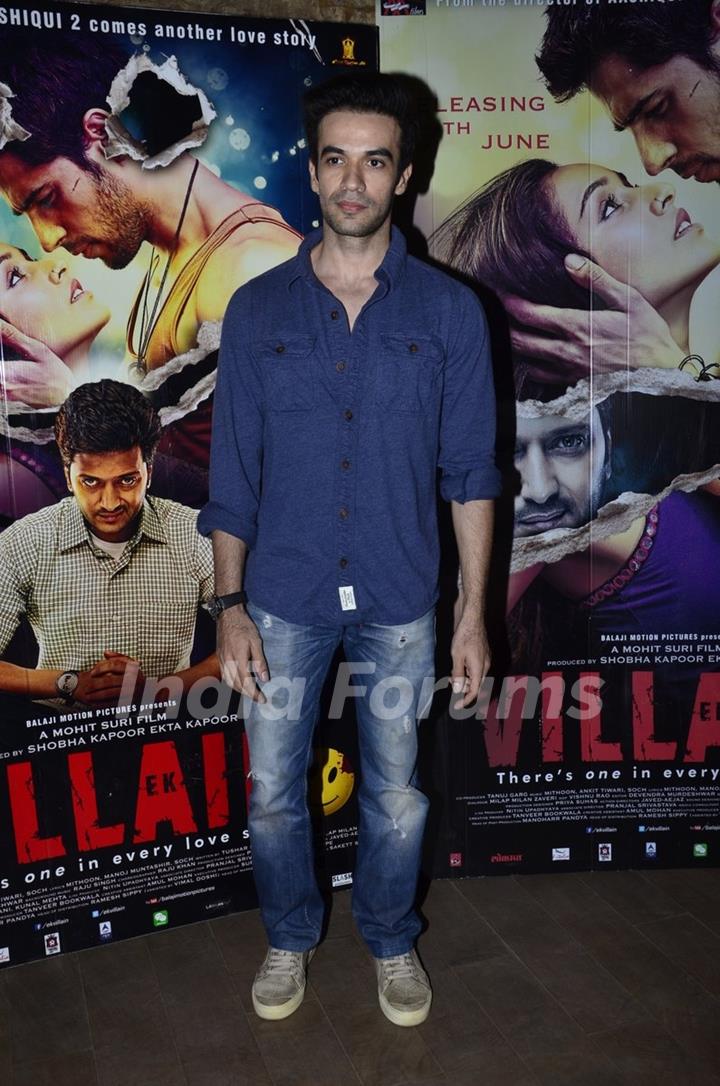 Punit Malhotra at the Screening of Ek Villiian