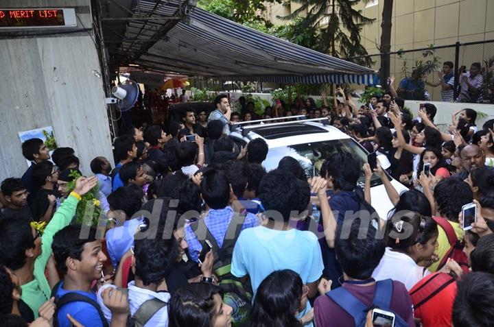 Varun Dhawan at HR College