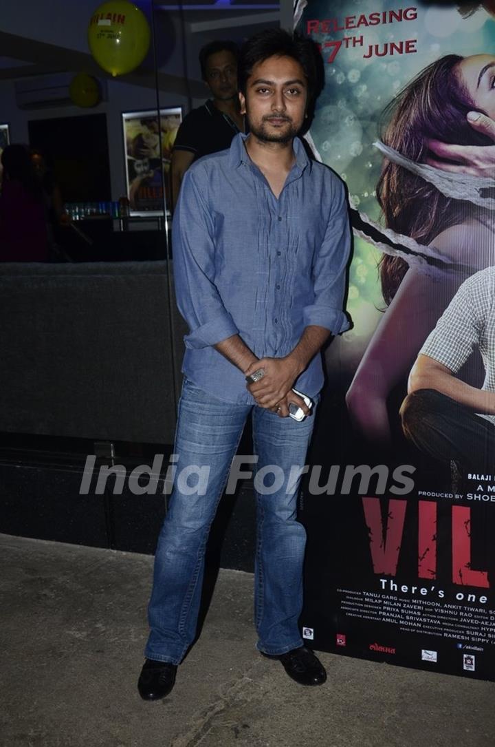 Dheeraj Deshmukh at the screening of Ek Villian