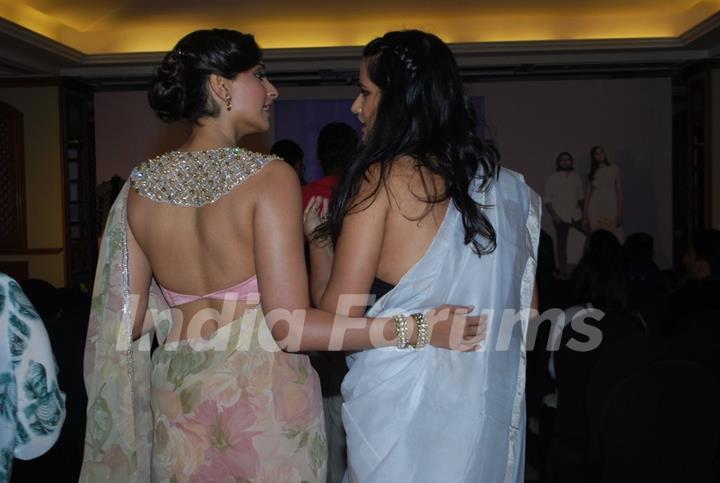 Sonam Kapoor in conversation with Sona Mohapatra at the event