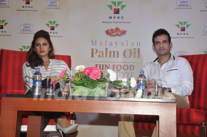 Huma Qureshi and Irfan Pathan were present at Malaysian Palm Oil Launch