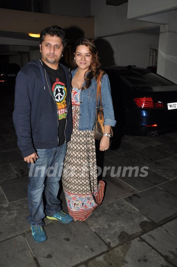 Mohit Suri and Udita Goswami at 'Ek Villain' success bash