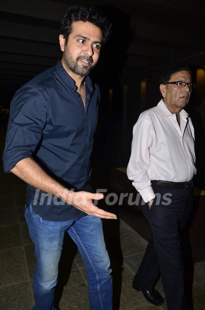 Harman Baweja was seen at the private dinner for Bipasha's Father