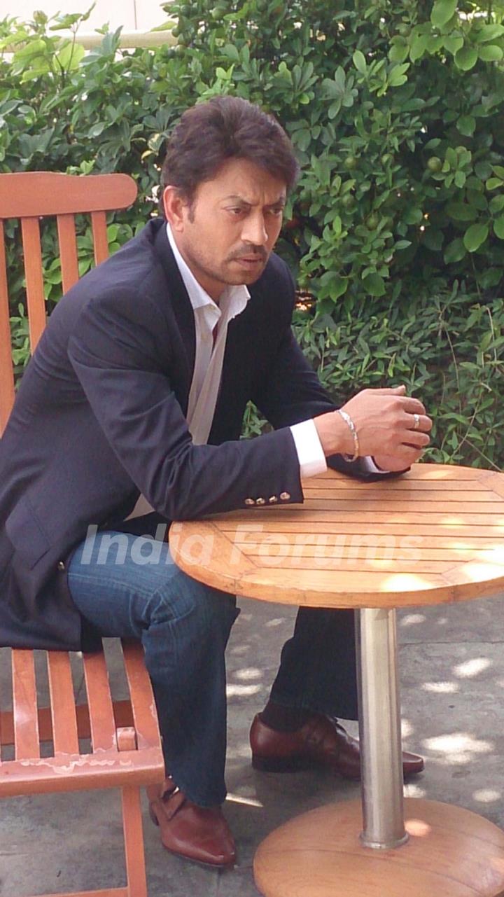 Irrfan Khan does a photoshoot for Abaran's Seasons Collection of Platinum Jewellery