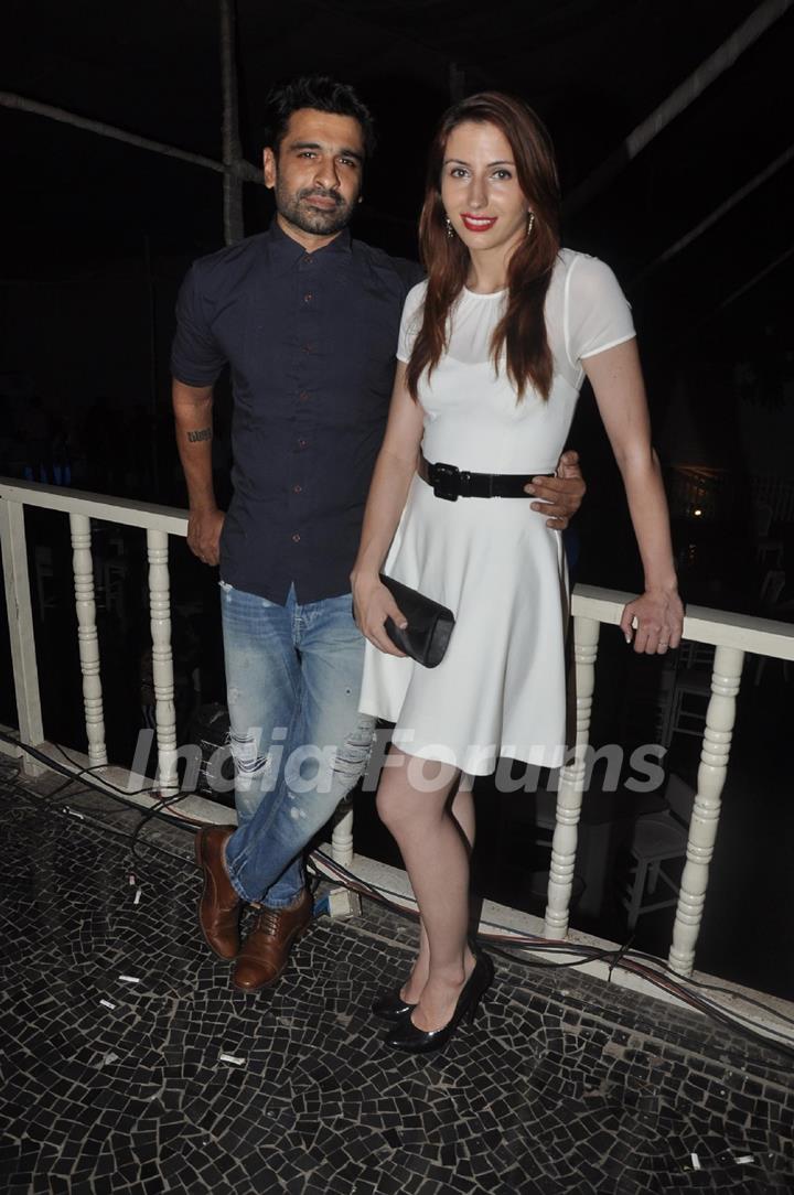 Eijaz Khan and Natalie at Vivian Dsena's Birthday Party