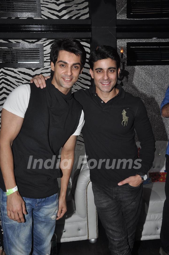 Karan Wahi and Gautam Rode were at Vivian Dsena's Birthday Party