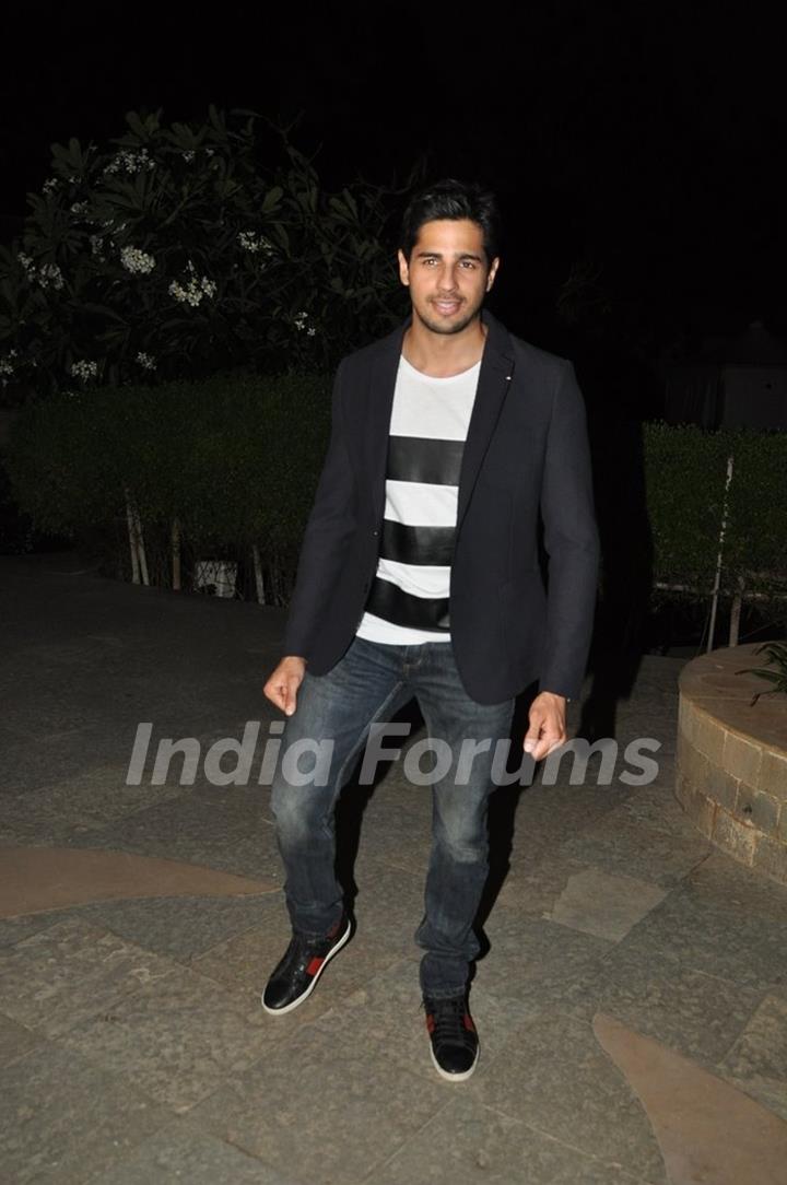 Sidharth was at the Success Party of Ek Villain