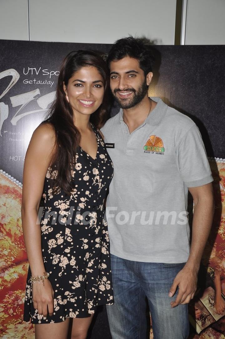 Akshay Oberoi and Parvathy Omanakuttan at the Promotion of Pizza 3D