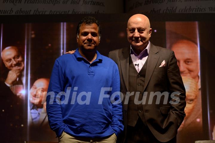 Raj Nayak and Anupam Kher at the Press Conference