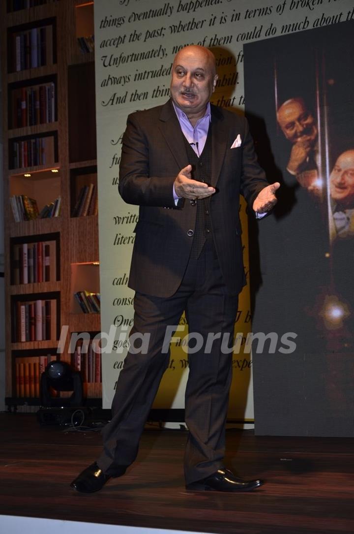 Anupam Kher speaking about &quot;The Anupam Kher Show&quot;