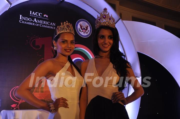 Koyal Rana And Gail 'D' Silva At Indo American Trade Excellence Awards 2014