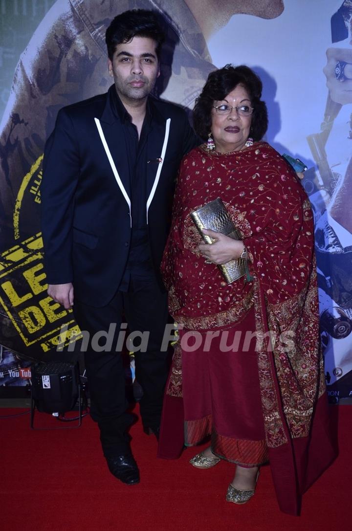 Karan Johar at the Special Premier of Lekar Hum Deewana Dil