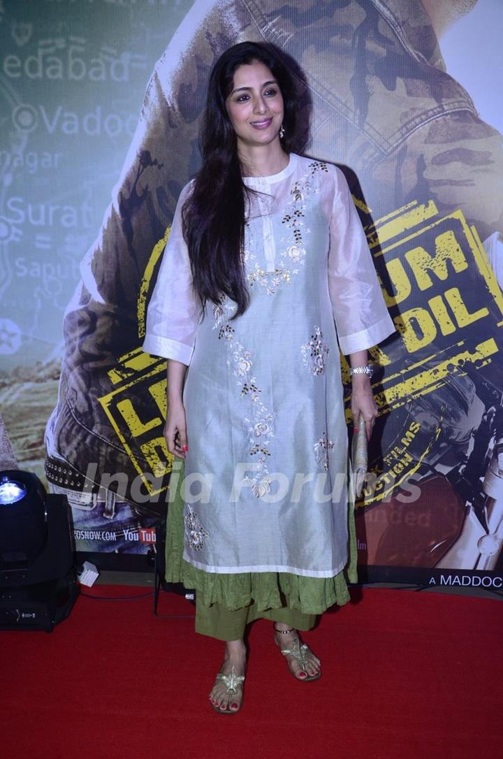 Tabu Hashm at the Special Premier of Lekar Hum Deewana Dil