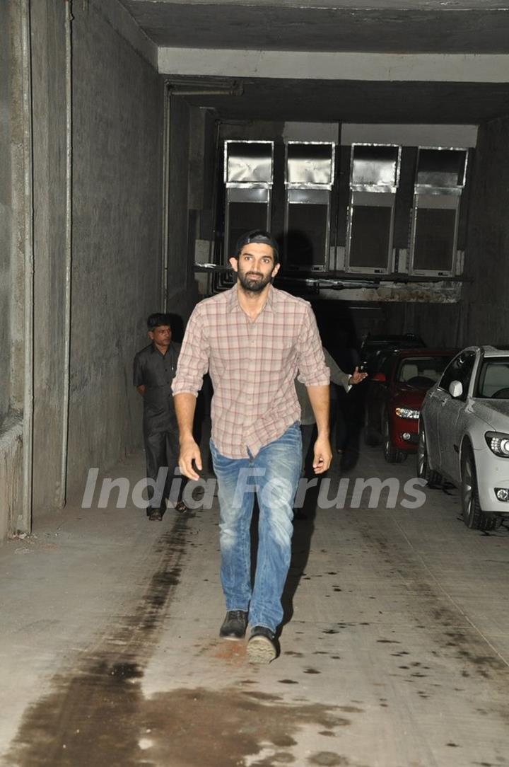 Aditya Roy Kapur at Special screening of Bobby Jasoos