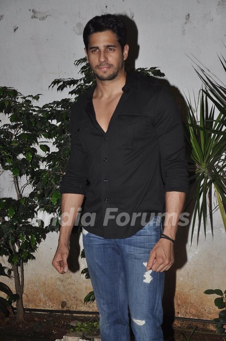 Sidharth Malhotra at Success Bash of Ek Villain