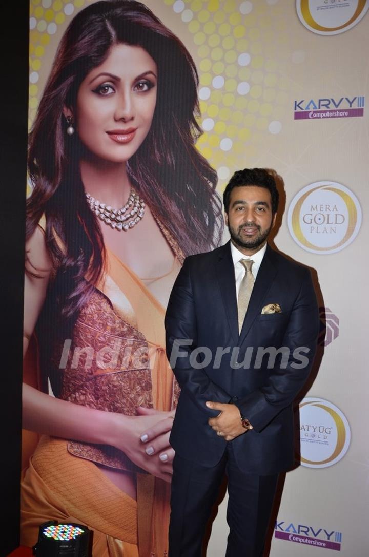 Raj Kundra at the Launch of Satyug Gold