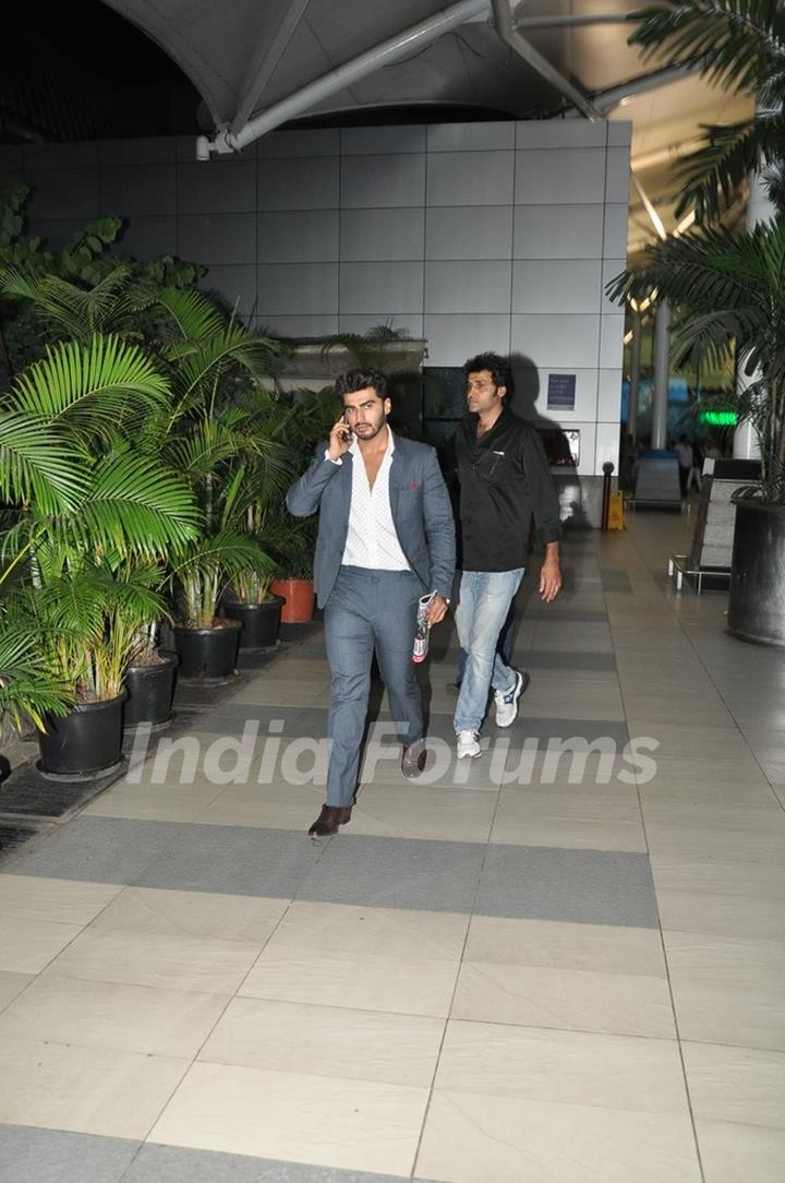 Arjun Kapoor spotted at the Airport