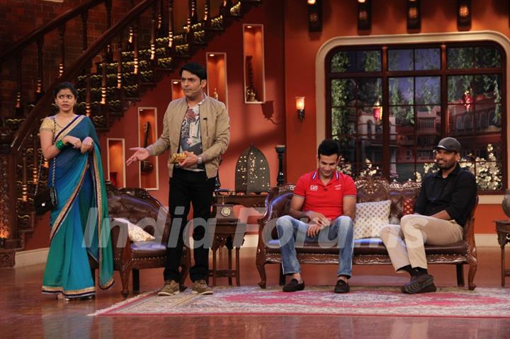 Irfan and Yusuf Pathan on Comedy Nights with Kapil