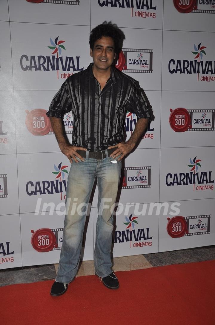 Karan Oberoi at the Launch of Carival Cinemas