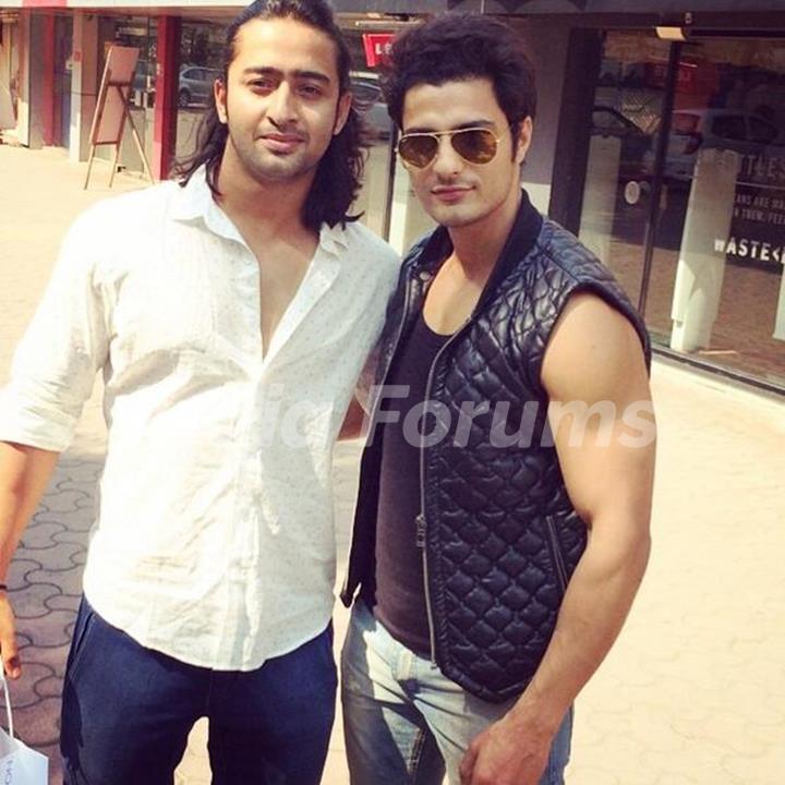 Shaheer Sheikh with Vin Rana