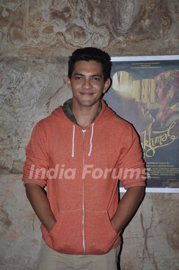 Aditya Narayan at the Screening of the Short Film Makhmal